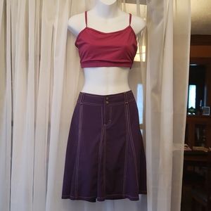 Athleta Whatever Skort Purple Sz 8